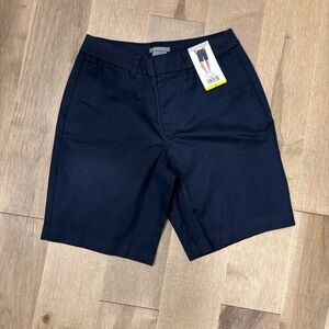 Matty M Size Small Navy Bermuda Shorts- New